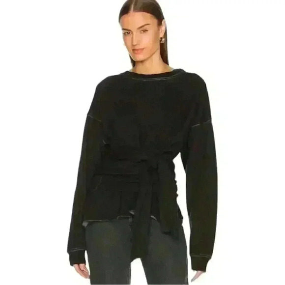 NWT La Detresse High Priestess Black Pullover Shirt Size Small - Picture 1 of 8